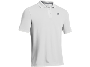 UNDER ARMOUR Men's UA Performance Polo Color: White Size: Small