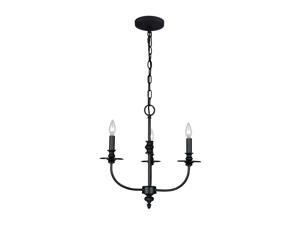 Elk Lighting Hartford 3-Light Chandelier in Oil Rubbed - 283-OB Elk Lighting Hartford 3-Light Chandelier in Oil Rubbed - 283-OB
