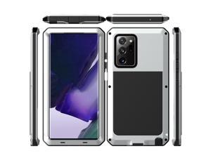 For Samsung Galaxy Note 20 Ultra Case Luxury Doom Armor Dirt Shock Metal Phone Cases For Samsung Galaxy Note20 Ultra Case(Silver)
