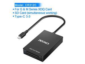 Misskit Type c USB 3.0 SD XQD Working simultaneously Memory card reader Transfer Sony M/G Series for Windows/Mac OS computer Misskit Type c USB 3.0 SD XQD Working simultaneously Memory card reader Transfer Sony M/G Series for Windows/Mac OS computer