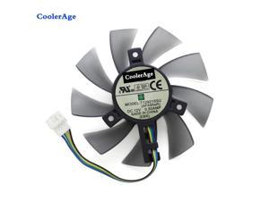 85MM T129215SU Cooling Fan For Gigabyte GeForce GTX 1050Ti GTX1060 RX 480 470 570 580 GTX 1060 G1 Graphics Card Cooler Fan