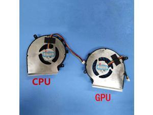 OEM Laptop Fan For MSI GE62VR GP62MVR GL62M Notebook CPU GPU Cooling Cooler Fan PAAD06015SL 4Pins