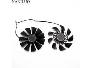 2PCS/lot T129215SU 0.5A Cooler Fan Replace For ASUS R9 280X 290 290X 390 390X GTX 780 780Ti 970 980 Graphics Card Cooling Fans