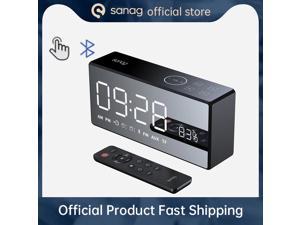 Sanag X9 Bluetooth Speaker Wireless Touch HiFi Sound Music Box With LED Display Alarm Clock Radio FM Stereo Bass TF Card AUX MP3