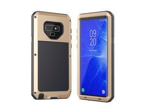 For Samsung Galaxy Note 9 Case Luxury Doom Armor Dirt Shock Metal Phone Cases For Samsung Galaxy Note9 CaseGold