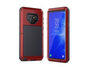 For Samsung Galaxy Note 9 Case Luxury Doom Armor Dirt Shock Metal Phone Cases For Samsung Galaxy Note9 CaseRed
