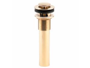 Sink Drain PVD Brass Pop-Up With Overflow | Renovators Supply Sink Drain PVD Brass Pop-Up With Overflow | Renovators Supply