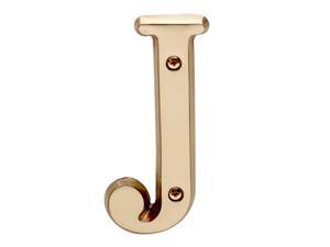 Letter "J" House Letters Solid Bright Brass 4" | Renovator's Supply Letter "J" House Letters Solid Bright Brass 4" | Renovator's Supply