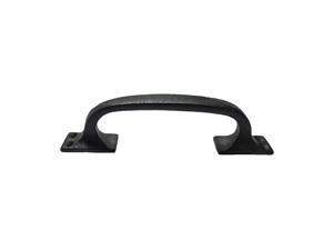 Black Wrought Iron Pull for Drawer or Door 6 in. Set of 2 Black Wrought Iron Pull for Drawer or Door 6 in. Set of 2