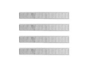 Chair Rail White Urethane Molding 78 1/2" X 2" Pack of 4 | Renovator's Supply Chair Rail White Urethane Molding 78 1/2" X 2" Pack of 4 | Renovator's Supply