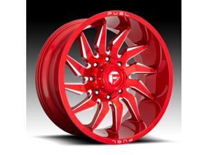 Fuel D745 Saber Candy Red Milled 20x10 8x165.1 -18mm (D74520008247) Fuel D745 Saber Candy Red Milled 20x10 8x165.1 -18mm (D74520008247)