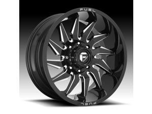 Fuel D744 Saber Gloss Black Milled 20x10 8x170 -18mm (D74420001747) Fuel D744 Saber Gloss Black Milled 20x10 8x170 -18mm (D74420001747)