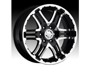 gear alloy 713mb double pump wheel with machined finish 16x8"/8x6.5", 0mm offset gear alloy 713mb double pump wheel with machined finish 16x8"/8x6.5", 0mm offset