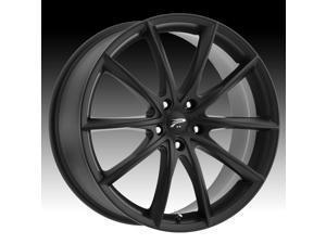 18 x 8. inches /5 x 112 mm, 40 mm Offset Platinum 435SB Flux Satin Black with Satin Clear-Coat Wheel with Painted Finish 