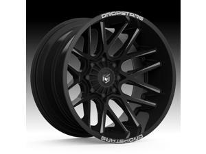 Dropstars 654BM Gloss Black Milled 20x10 8x170 -25mm (654BM-2108725) Dropstars 654BM Gloss Black Milled 20x10 8x170 -25mm (654BM-2108725)