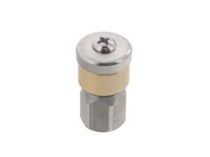 Erie Tools Rotating 1/8" Drain Cleaning Nozzle 2.0 Orifice 4000 PSI Stainless Steel for Sewer Pipe Water Jetter Erie Tools Rotating 1/8" Drain Cleaning Nozzle 2.0 Orifice 4000 PSI Stainless Steel for Sewer Pipe Water Jetter