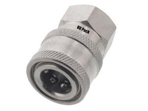 Erie Tools 10 Pressure Washer 3//8in Male to Female NPT Stainless Steel Swivel Coupler 3200 PSI