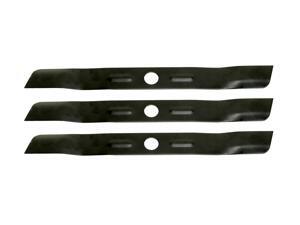 USA Mower Blades (3) BD18BP Low Lift Mulching Blade Replaces Black & Decker® 90548199 Length 17 1/2 in. Width 1 3/4 in. Thickness .150 in. Center Hole 1 in.