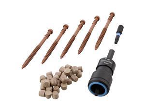 Pro Plug® PVC/Comp Epoxy Kit 10 x 2-3/4" 150 165 100 lf Trex® Winchester Grey