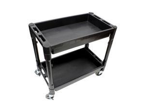 BISupply | Rolling Cart with Shelves Rolling Tool Cart Service Cart Plastic