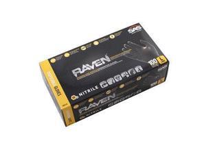 SAS Safety 66518 Raven Nitrile Gloves Large SAS Safety 66518 Raven Nitrile Gloves Large