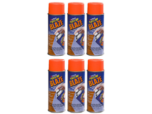 Performix Plasti Dip 11218 Blaze Orange Rubber Spray 6 PACK