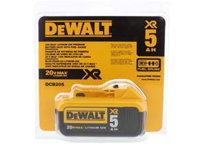 DeWALT DCB205 20V MAX XR 5.0Ah Lithium Ion Battery-Pack DeWALT DCB205 20V MAX XR 5.0Ah Lithium Ion Battery-Pack