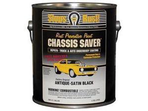 Rust Prevention Paint Chassis Saver, Satin Black, 1 Gallon