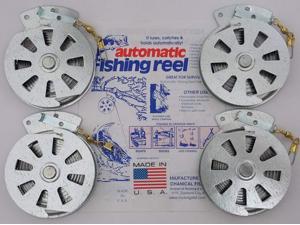 12 Mechanical Fisher's Yo Yo Fishing Reels (Flat Trigger Model) 12 Mechanical Fisher's Yo Yo Fishing Reels (Flat Trigger Model)