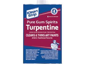 Kleen Strip QGT69 Pure Gum Spirits Turpentine Paint Thinner - 1 Quart Kleen Strip QGT69 Pure Gum Spirits Turpentine Paint Thinner - 1 Quart