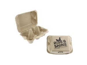 Rural365 Empty Egg Cartons New Chicken Quail Egg Cartons 6 Rise and Shine - 20pk Rural365 Empty Egg Cartons New Chicken Quail Egg Cartons 6 Rise and Shine - 20pk