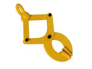 BISupply | Pallet Puller Clamp in Yellow  6000 lb pound Capacity  Pallet Grabber