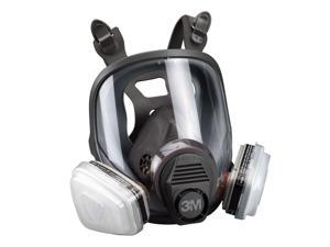 3M 07163 Full Facepiece Respirator Packout Organic Vapor P95, Large