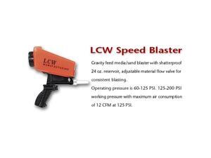 Lauer Custom Weaponry HMB LCW Speed Blaster, gravity feed media-sand blaster Lauer Custom Weaponry HMB LCW Speed Blaster, gravity feed media-sand blaster