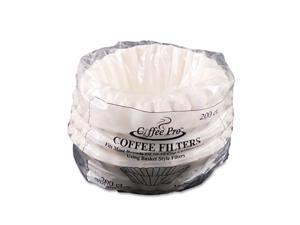Original Gourmet Food Co. CPF200 Basket Filters for Drip Coffeemakers, 10 to 12-Cups, White, 200 Filters/Pack Original Gourmet Food Co. CPF200 Basket Filters for Drip Coffeemakers, 10 to 12-Cups, White, 200 Filters/Pack