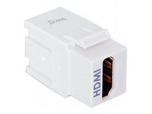 ICC IC107HDMWH 1.3 HDMI Female to Female Module; White ICC IC107HDMWH 1.3 HDMI Female to Female Module; White