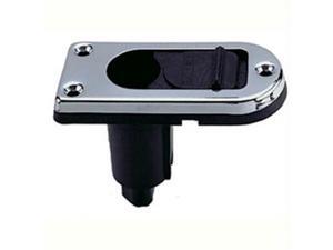 Perko Locking Collar Pole Light Mounting Base - 2 Pin - Chrome Plated Perko Locking Collar Pole Light Mounting Base - 2 Pin - Chrome Plated