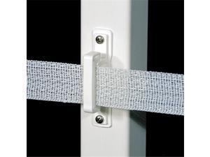 Powerfields R16-W Wood Post Insulator White Bag of 25 Powerfields R16-W Wood Post Insulator White Bag of 25