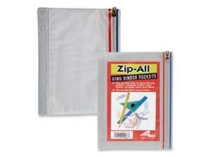 Anglers Company Ltd. ANG52 Zip All Ring Binder Pocket- 10-.50in.x8in.- Clear Anglers Company Ltd. ANG52 Zip All Ring Binder Pocket- 10-.50in.x8in.- Clear