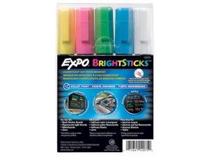 Bright Sticks, Medium Bullet Tip, Assorted Colors, 5/Set 14075 Bright Sticks, Medium Bullet Tip, Assorted Colors, 5/Set 14075