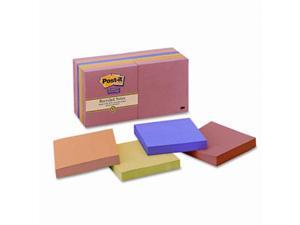 Recycled Notes in Bali Colors, 3 x 3, 90-Sheet, 12/Pack 654-12SSNRP Recycled Notes in Bali Colors, 3 x 3, 90-Sheet, 12/Pack 654-12SSNRP