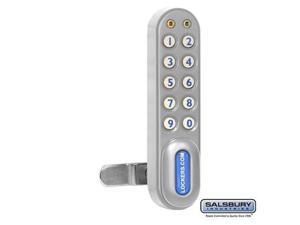 Salsbury 11190SLV Electronic Lock For Solid Oak Executive Wood Locker Door - Silver Salsbury 11190SLV Electronic Lock For Solid Oak Executive Wood Locker Door - Silver