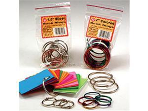 HYGLOSS PRODUCTS INC. HYG61355 BOOK RINGS 2 50 PER PACK HYGLOSS PRODUCTS INC. HYG61355 BOOK RINGS 2 50 PER PACK