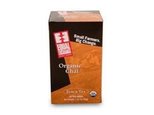 Equal Exchange B53265 Equal Exchange Black Chai -6x20 Bag Equal Exchange B53265 Equal Exchange Black Chai -6x20 Bag