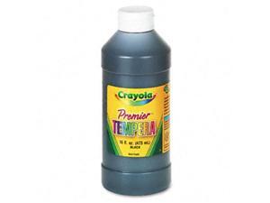 Crayola. 541216051 Premier Tempera Paint, Black, 16 oz Crayola. 541216051 Premier Tempera Paint, Black, 16 oz