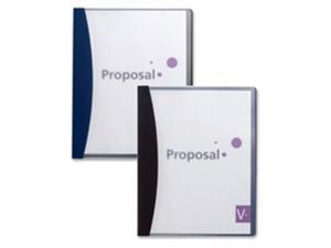 General Binding Corporation GBC21537 Report Cover- 30 Sheet Capacity- Clear Front-Blue Edge General Binding Corporation GBC21537 Report Cover- 30 Sheet Capacity- Clear Front-Blue Edge