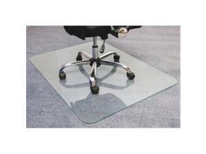 Floortex FLR123648EG 36 x 48 in. Glaciermat Glass Chair Mat Floortex FLR123648EG 36 x 48 in. Glaciermat Glass Chair Mat