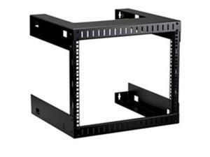 Black Box 19U Wallmount Rack 12-24 Tapped Rails Holes 75lb Capacity