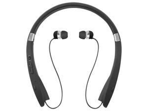 MobileSpec MBS11182 Premium Stereo Bluetooth Wireless Neck Headphones - Black