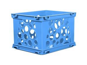 Storex Industries 61U24C-61490 9 x 7.75 x 6 in. Mini Desktop Crate, Blue Storex Industries 61U24C-61490 9 x 7.75 x 6 in. Mini Desktop Crate, Blue